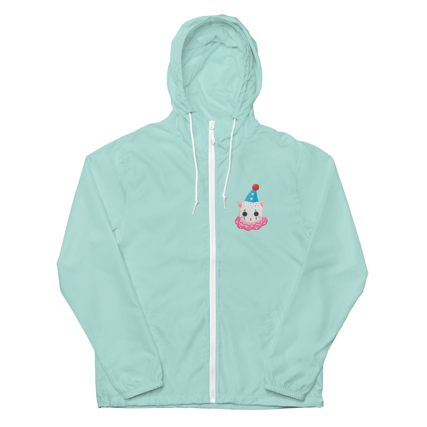 Cat Clown Unisex Lightweight Windbreaker
