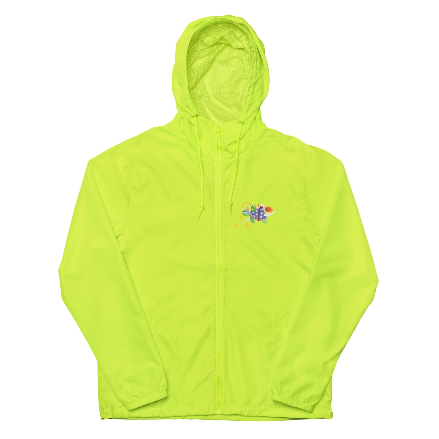 Cosmic Turtle Unisex Lightweight Windbreaker