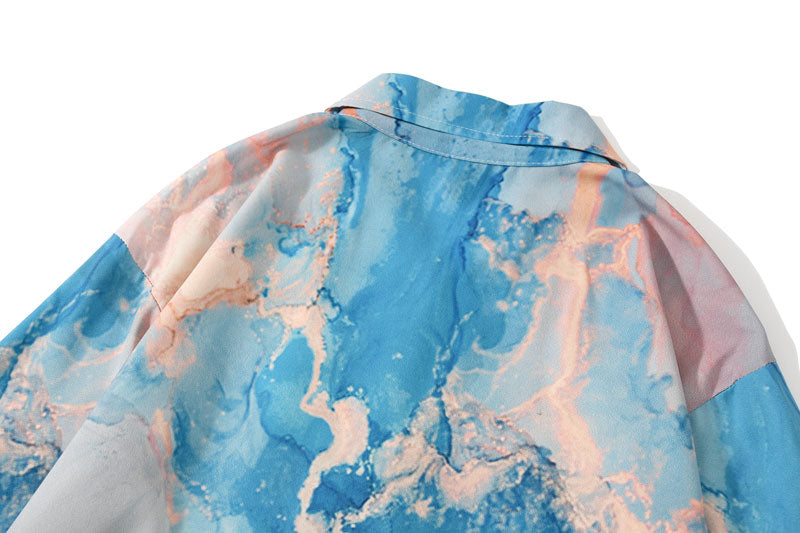 Ocean Watercolor Shirt