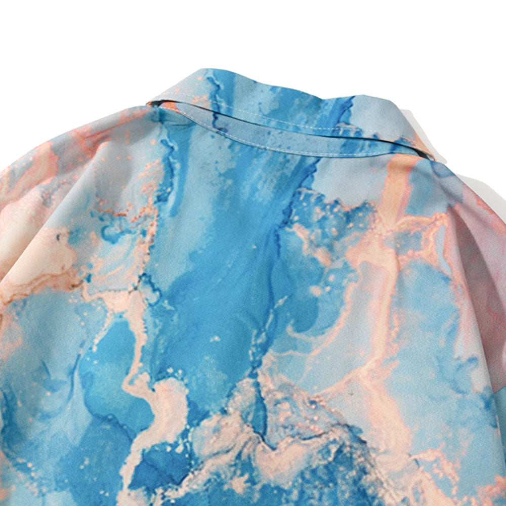 Ocean Watercolor Shirt