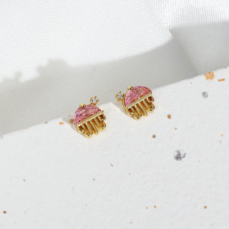 Jellyfish Stud Earrings