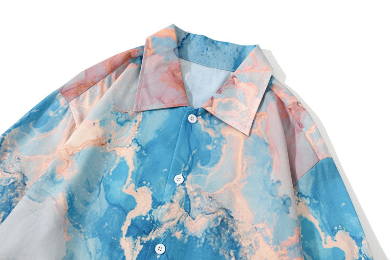Ocean Watercolor Shirt