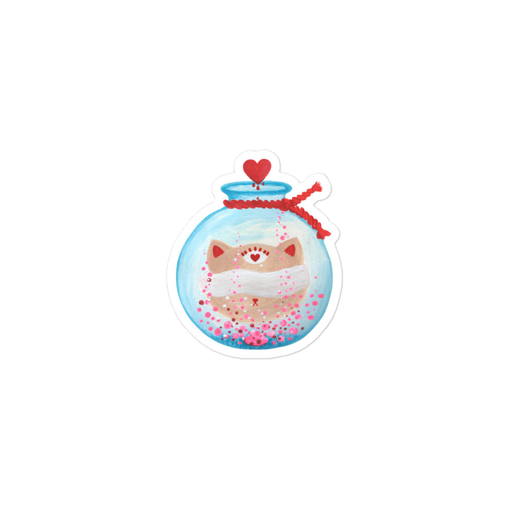 Love Reaction Sticker
