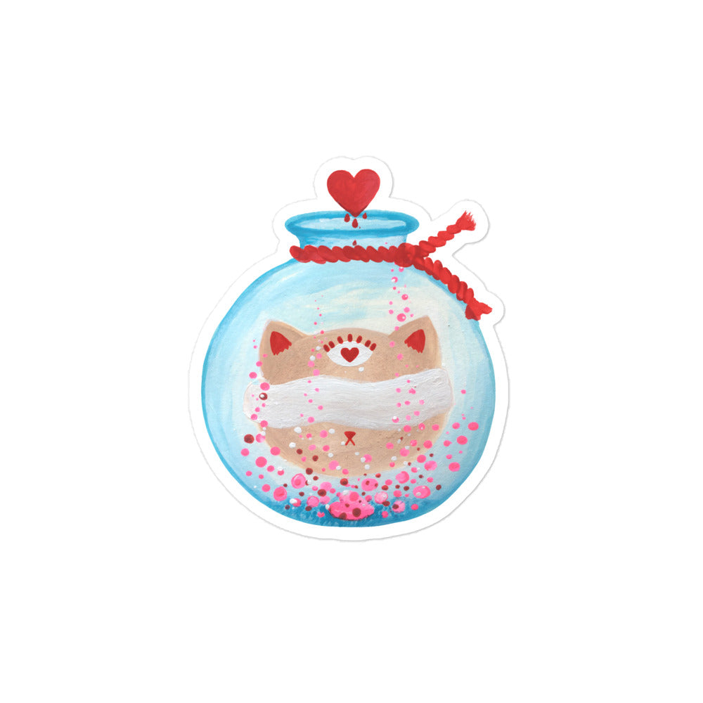 Love Reaction Sticker