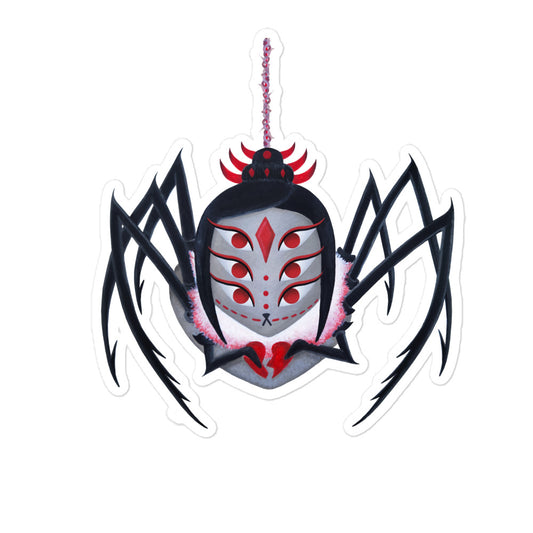 Black Widow Spider Sticker