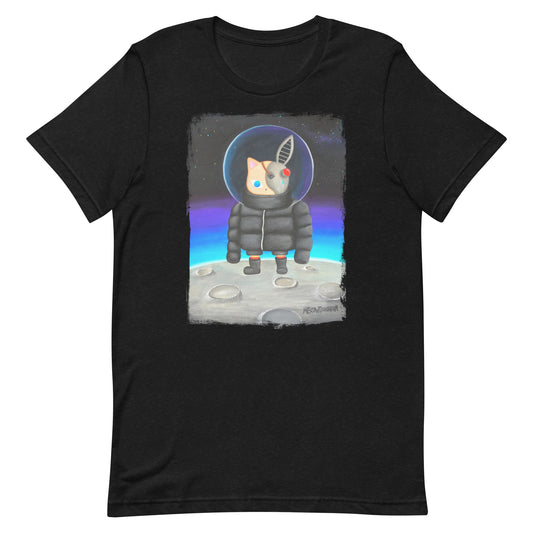 Bubble Coat Cat In Space T-Shirt