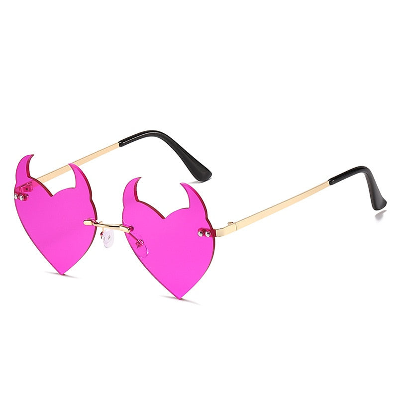 Dark Hearts Sunglasses