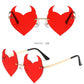 Dark Hearts Sunglasses