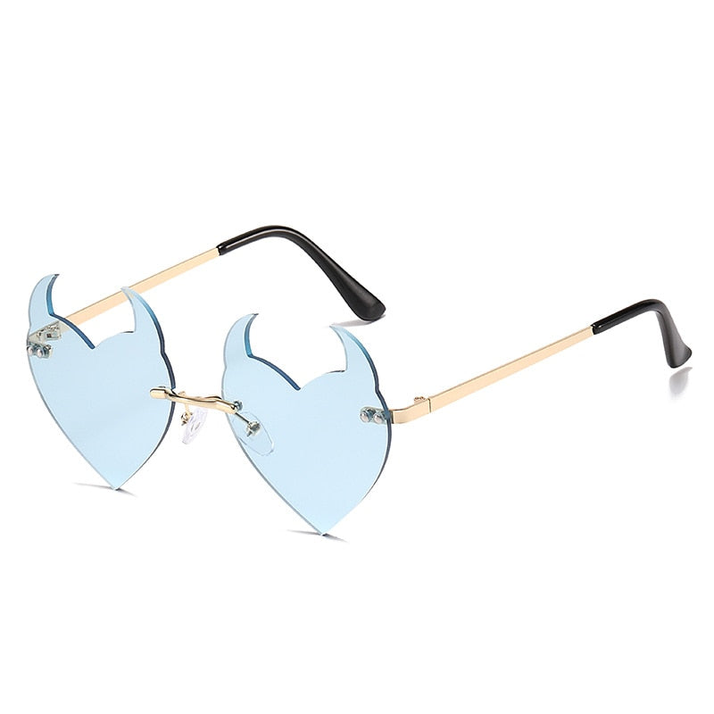 Dark Hearts Sunglasses