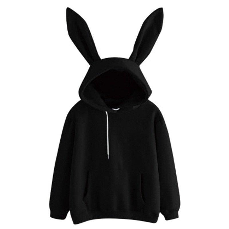 Bunny Ears Pullover Hoody - meowdonnaart