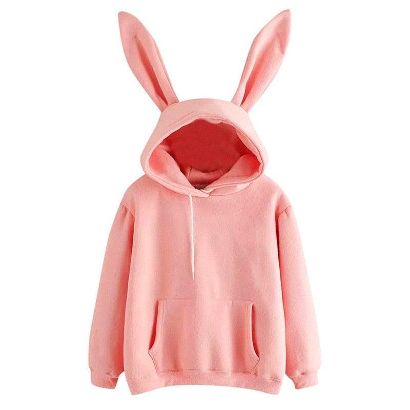 Bunny Ears Pullover Hoody - meowdonnaart