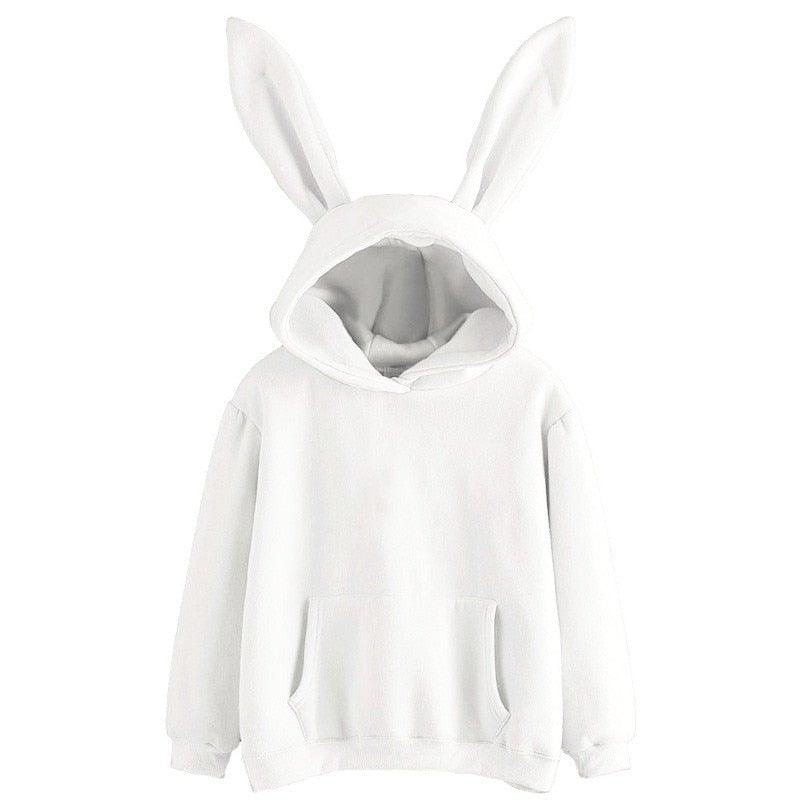 Bunny Ears Pullover Hoody - meowdonnaart