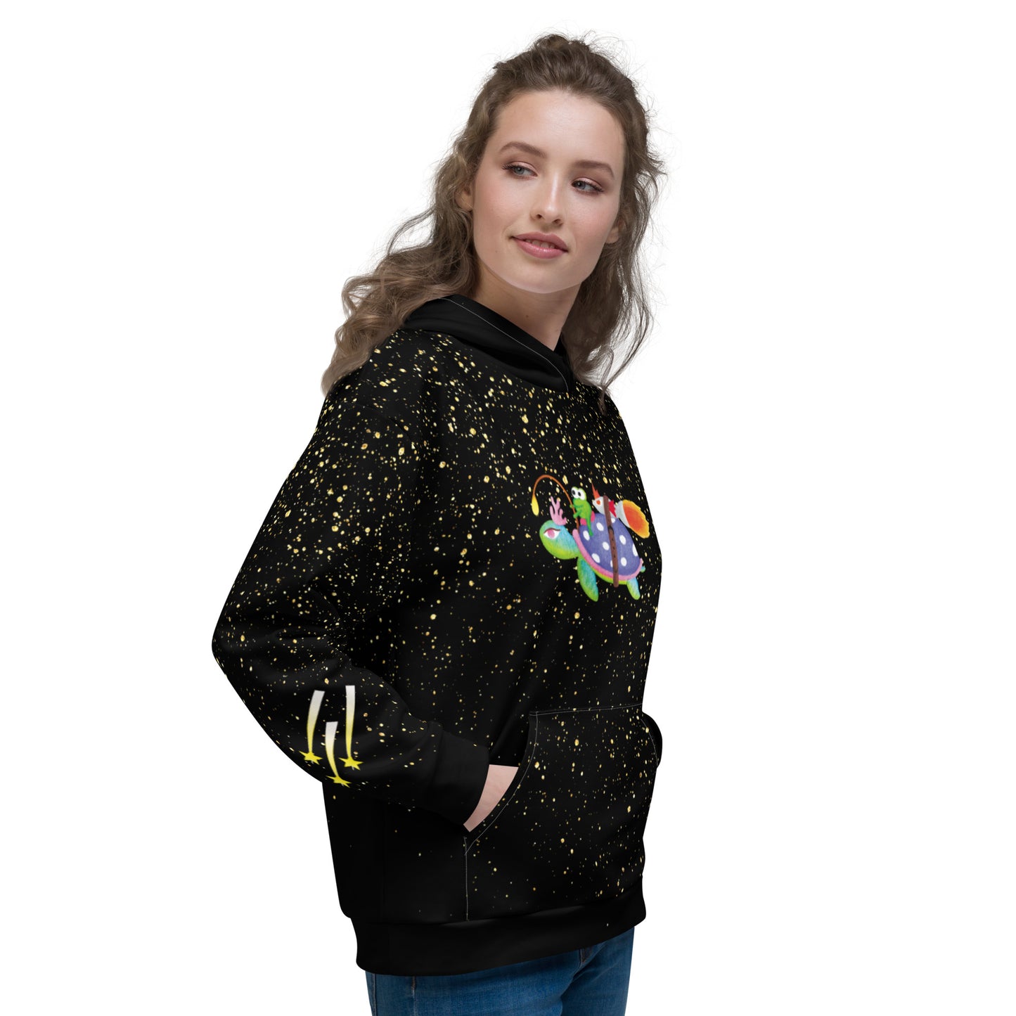 Cosmic Turtle Unisex Hoodie